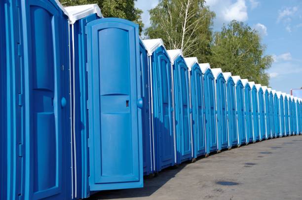 Porta potty delivery and setup in Paloma Creek South, TX